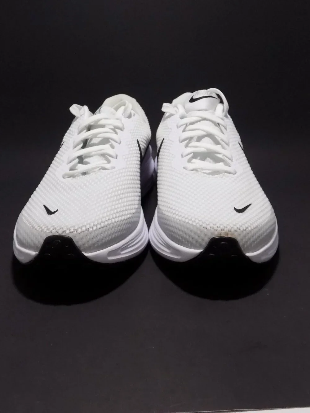Nike Revolution 8 White/Black Platinum Shoe - Women's Size 7.5